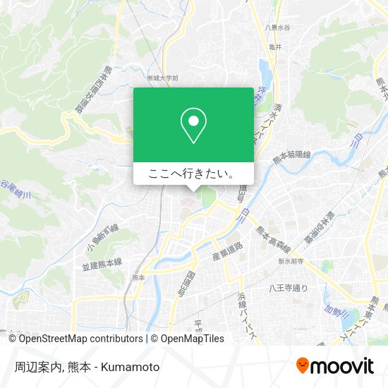 周辺案内地図