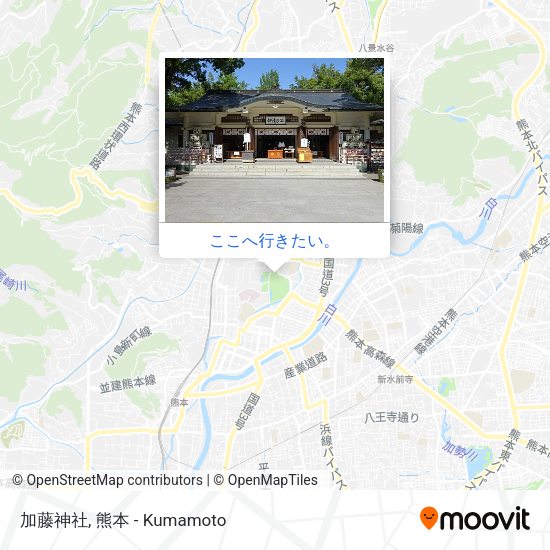 加藤神社地図