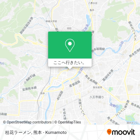 桂花ラーメン地図