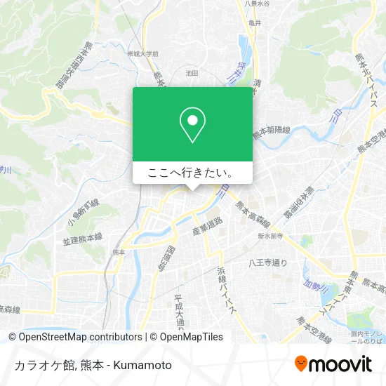 カラオケ館地図