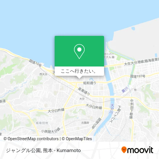 ジャングル公園地図