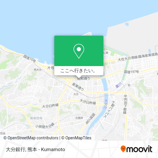 大分銀行地図