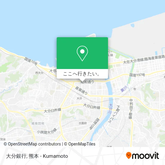大分銀行地図