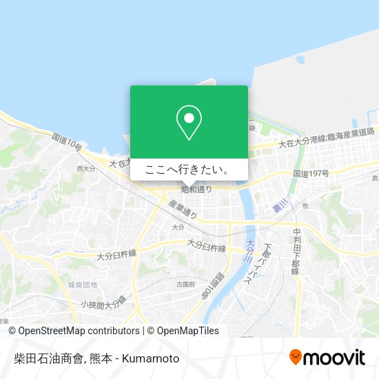 柴田石油商會地図