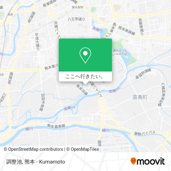 調整池地図