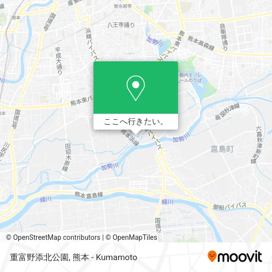 重富野添北公園地図