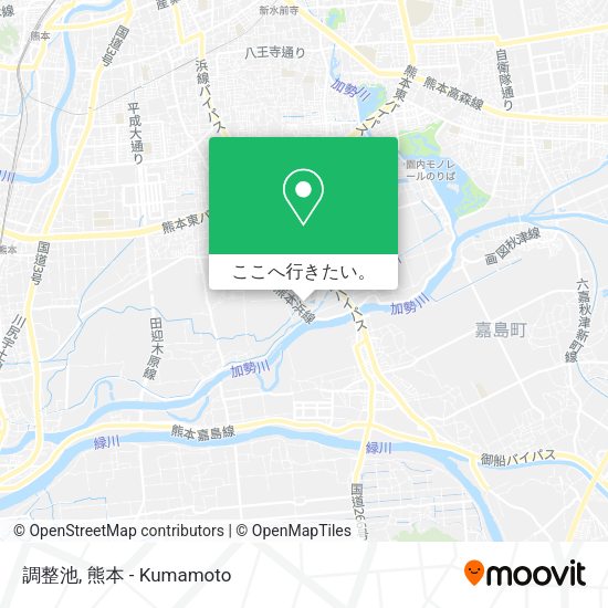 調整池地図