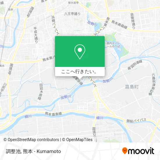 調整池地図
