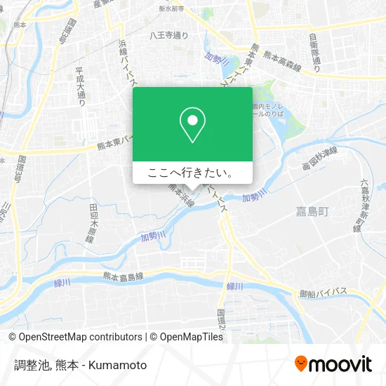調整池地図
