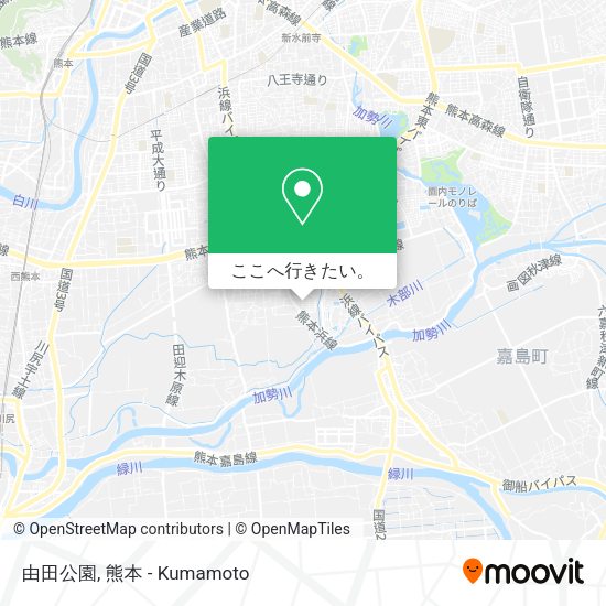 由田公園地図