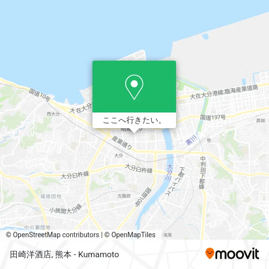 田崎洋酒店地図