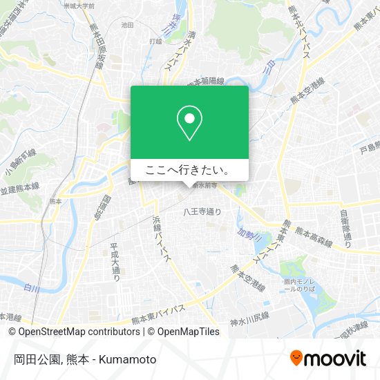 岡田公園地図