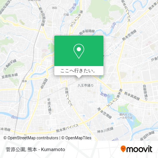 菅原公園地図