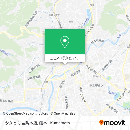 やきとり吉鳥本店地図