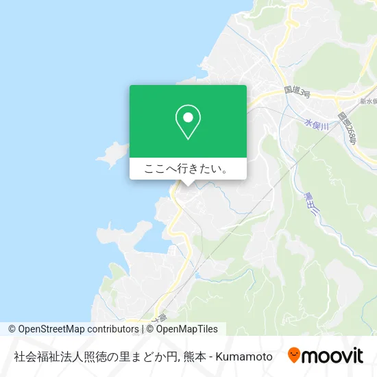 社会福祉法人照徳の里まどか円地図