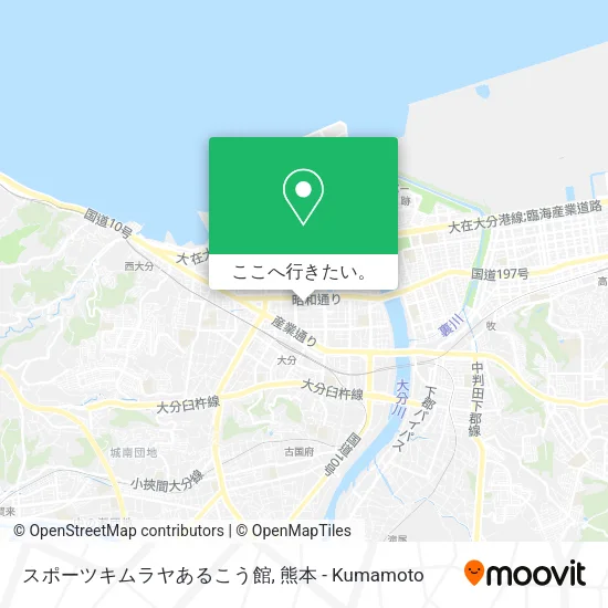 スポーツキムラヤあるこう館地図