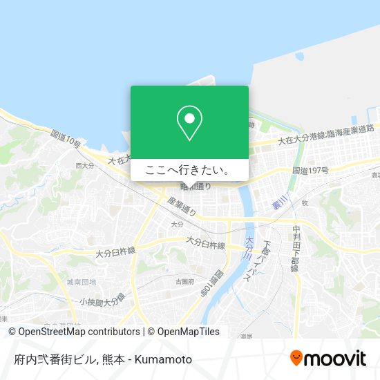府内弐番街ビル地図