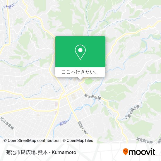 菊池市民広場地図
