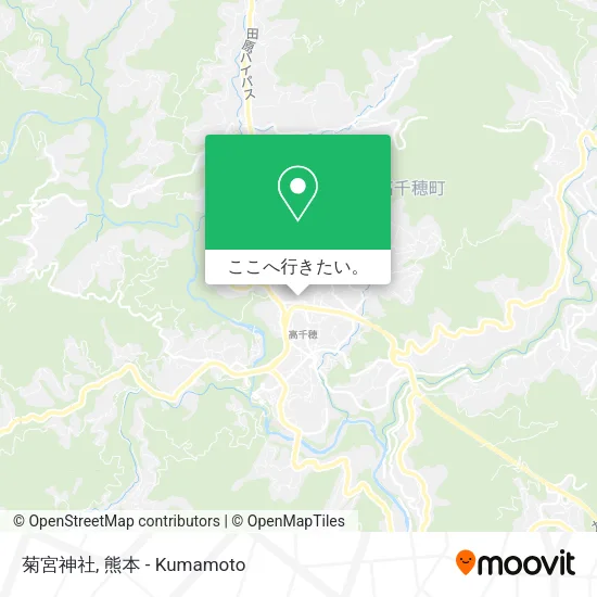 菊宮神社地図