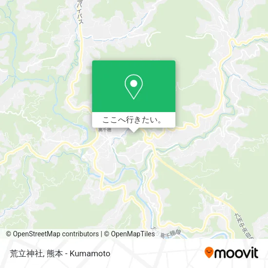 荒立神社地図