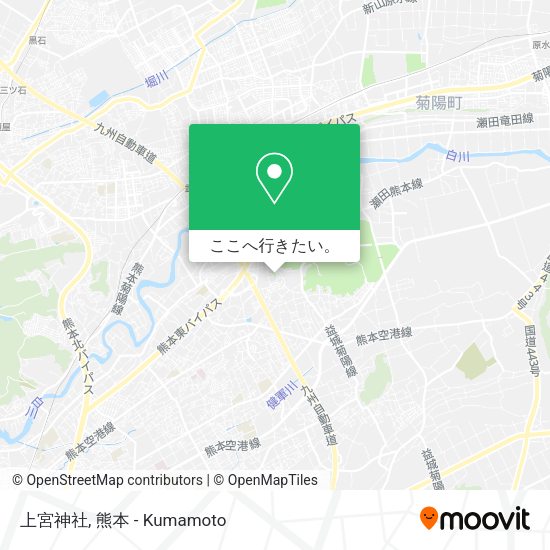 上宮神社地図