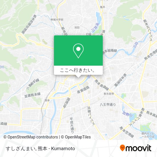 すしざんまい地図