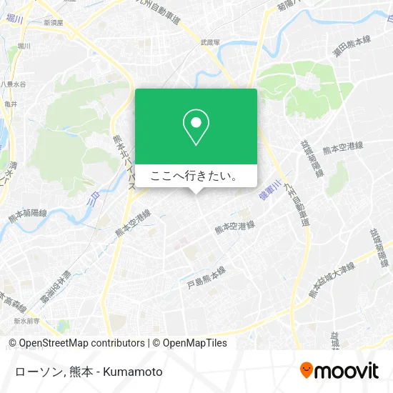 ローソン地図