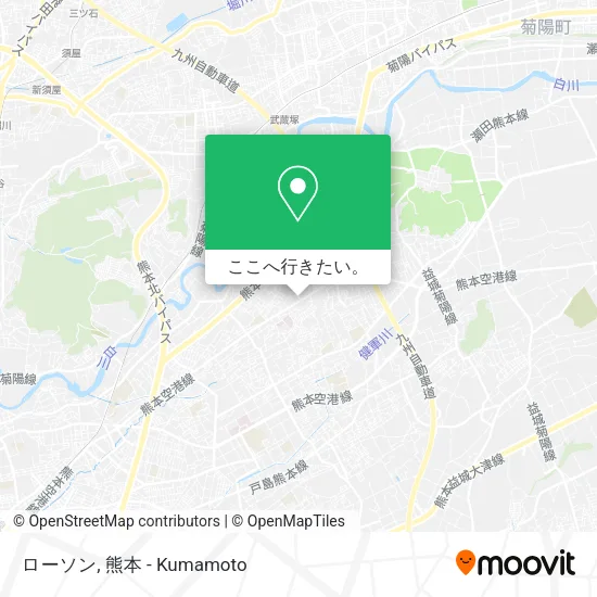 ローソン地図