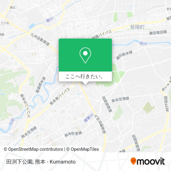 田渕下公園地図