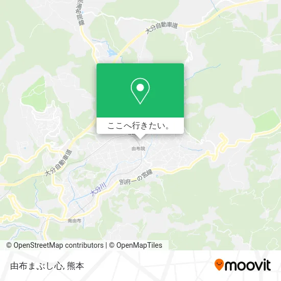 由布まぶし心地図