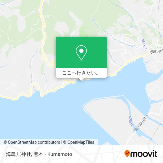 海鳥居神社地図