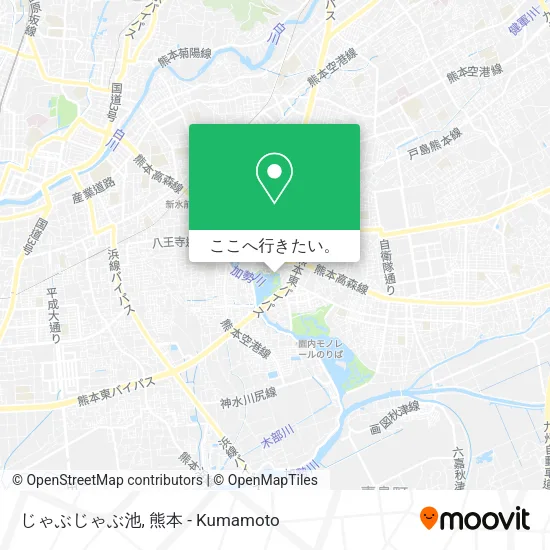 じゃぶじゃぶ池地図