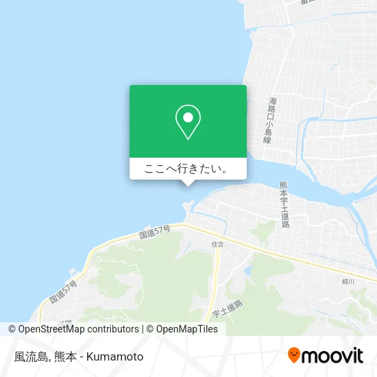風流島地図