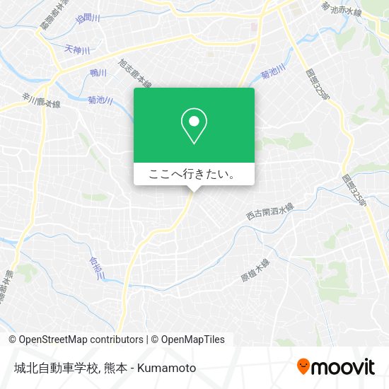 城北自動車学校地図