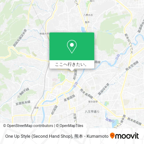 One Up Style (Second Hand Shop)地図