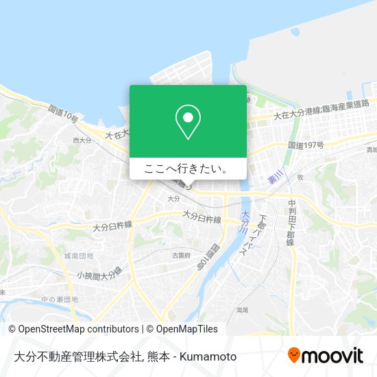 大分不動産管理株式会社地図