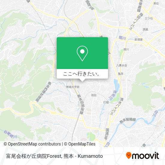富尾会桜が丘病院Forest地図