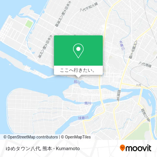 ゆめタウン八代地図