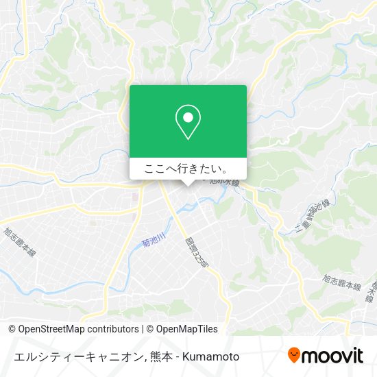 エルシティーキャニオン地図