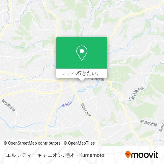 エルシティーキャニオン地図