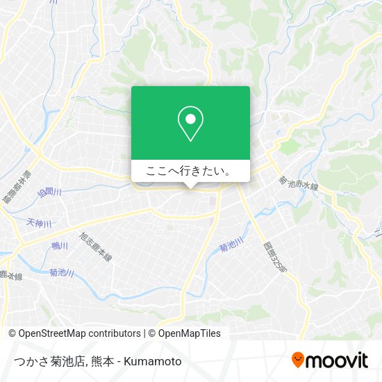 つかさ菊池店地図