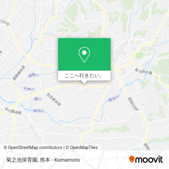 菊之池保育園地図