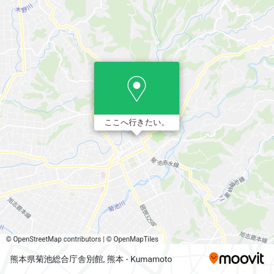 熊本県菊池総合庁舎別館地図