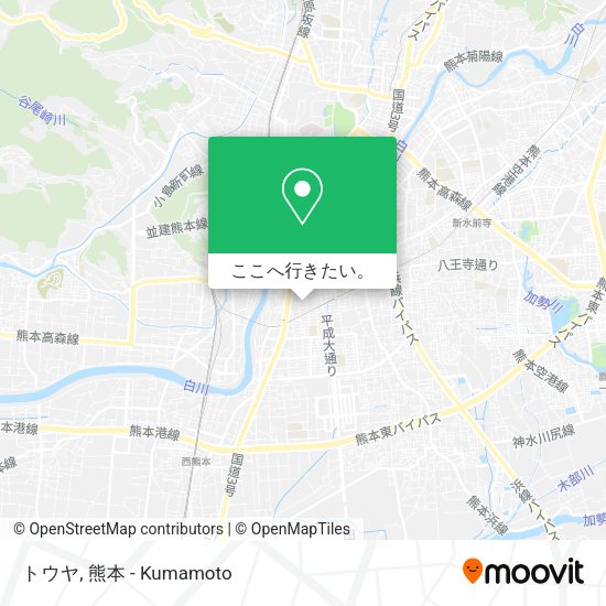 トウヤ地図