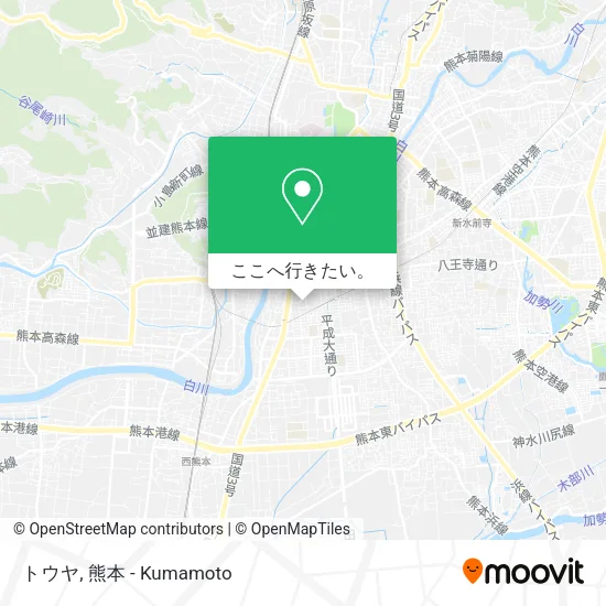 トウヤ地図