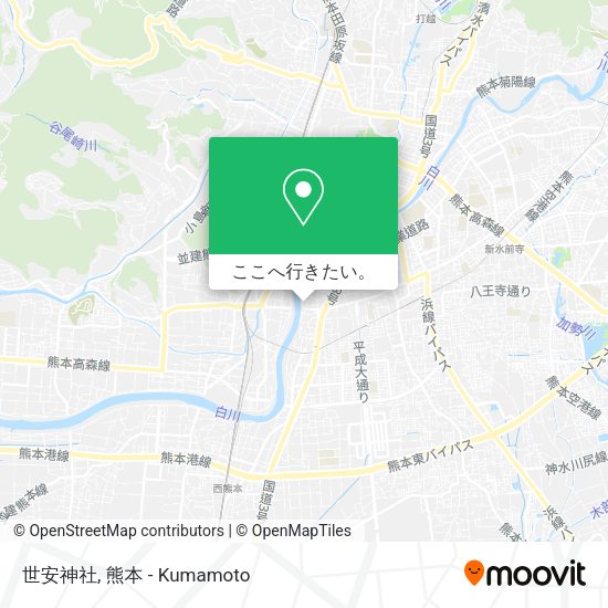 世安神社地図