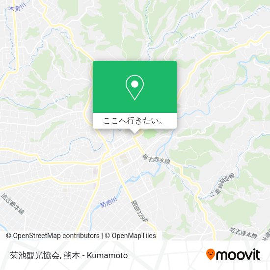 菊池観光協会地図