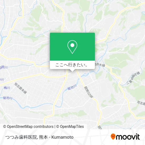つつみ歯科医院地図