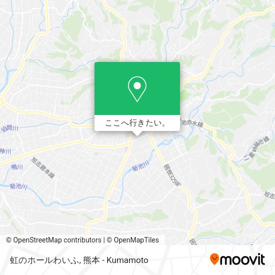 虹のホールわいふ地図
