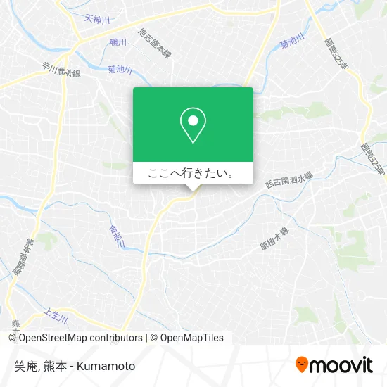 笑庵地図